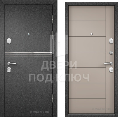 Входная дверь с замком и шумоизоляцией ДПК-8530