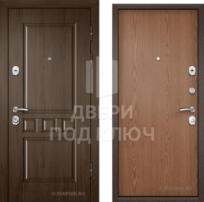 Металлическая входная готовая дверь для коттеджа ДПК-2908